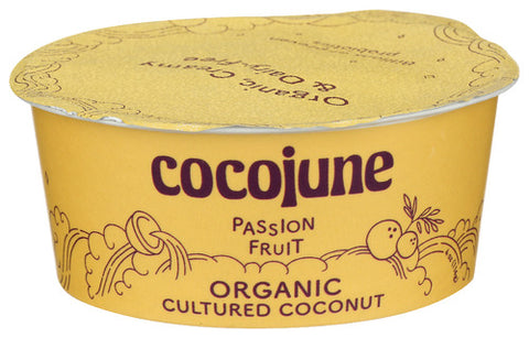 COCOJUNE YOGURT PASSION FRUIT - 4 OZ