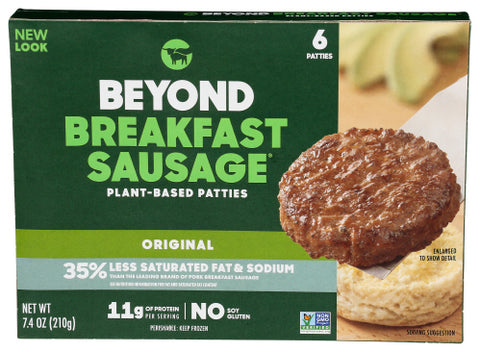 BEYOND MEAT SAUSAGE PATTIES 6PK - 7.4 OZ