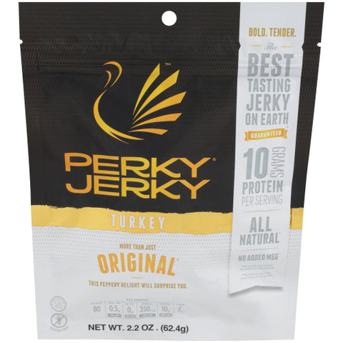 Perky Jerky Jerky Turkey Original, 2.2 OZ.