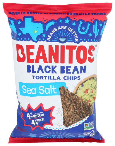 Beanitos 
Chip Blkbn Seaslt, 5 OZ.