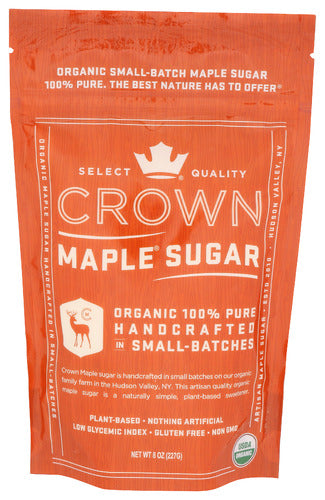 Crown Maple 
Sugar Maple Org, 8 OZ.