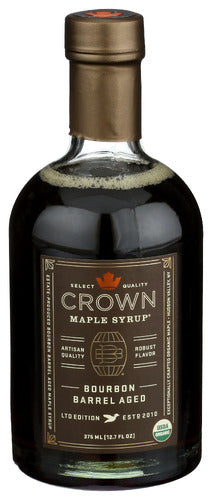 Crown Maple 
Syrup Bourbon Barrel Org, 12.7 FO.