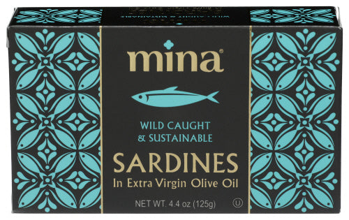 MINA SARDINES EXTRA VIRGN OOIL - 4.4 OZ
