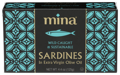 MINA SARDINES EXTRA VIRGN OOIL - 4.4 OZ