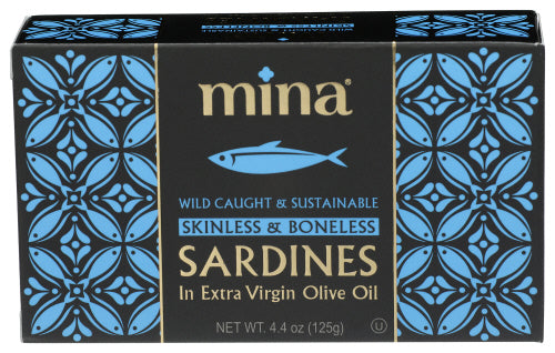 MINA SARDINES SKNLSS & BNELSS - 4.4 OZ