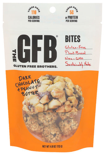 THE GFB BITES DRK CHOC PB - 4 OZ