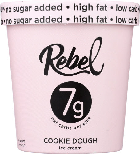 Rebel Ice Cream Cookie Dough, 1 PT.