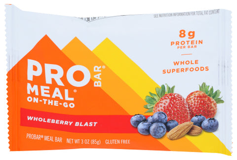 Probar Bar Meal Whl Bry Blst Org, 3 OZ.