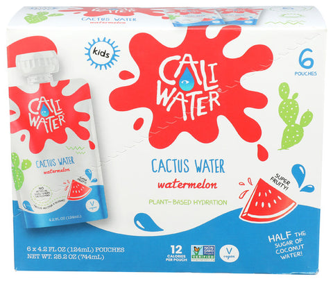 Caliwater 
Water Cac Watrmln Kd 6Pk, 25.2 FO.
