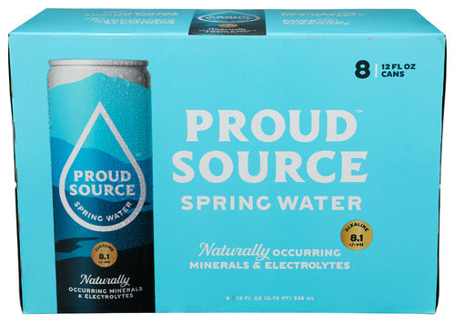 Proud Source Water Alkalin Natural 8Pk, 96 FO.