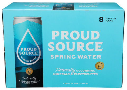 Proud Source Water Alkalin Natural 8Pk, 96 FO.
