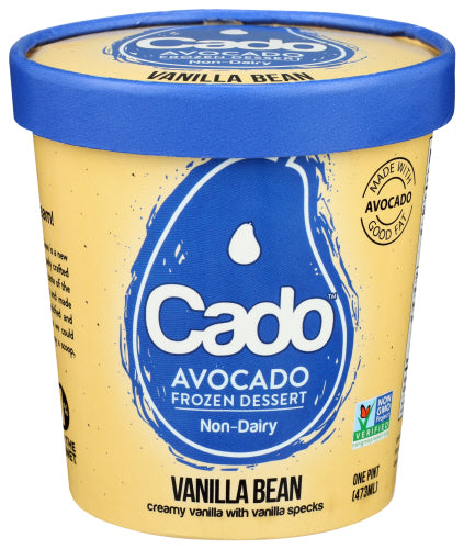 CADO FROZEN DESSERT VANILLA BN - 1 PT