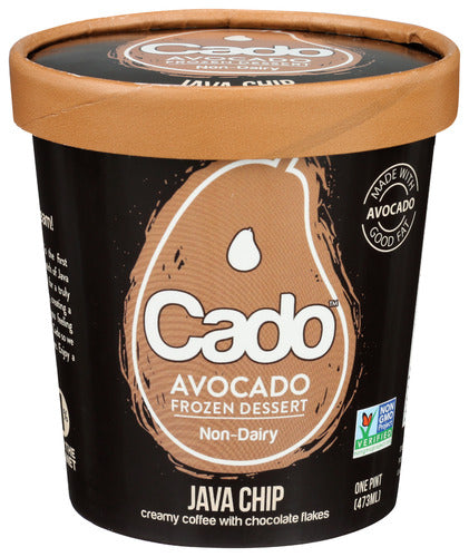 CADO FROZEN DESSERT JAVA CHIP - 1 PT