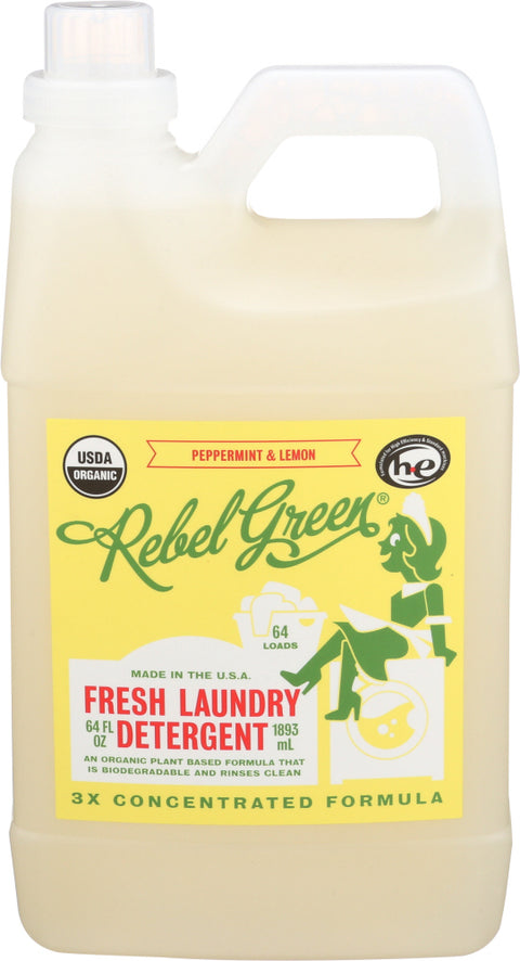 Rebel Green Detrgnt Lndry Ppprmt Lmn, 68 FO.