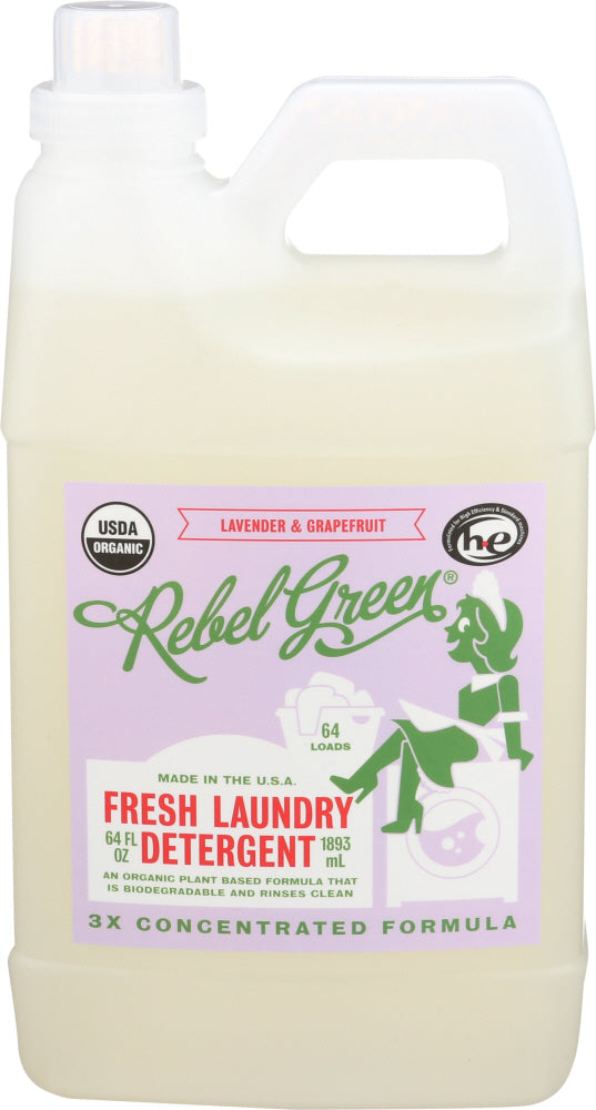 Rebel Green Detrgnt Lndry Lvndr Grpft, 68 OZ.