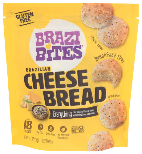 BRAZI BITES BREAD CHEESE EVERYTHING - 11.5 OZ