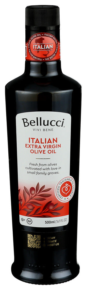 Bellucci Premium 
Oil Olive 100% Xvrgn, 500 ML.