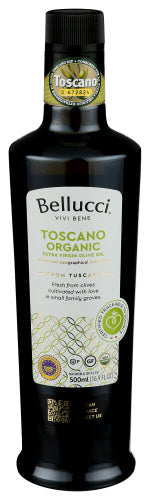 Bellucci Premium 
Oil Olive Toscanco Org, 500 ML.