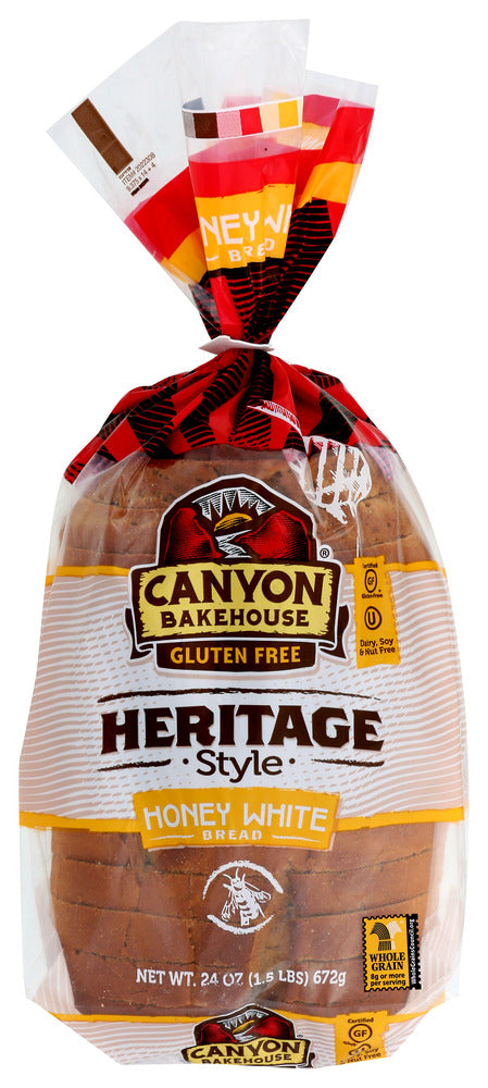 CANYON BAKEHOUSE BREAD HERITAGE HONEY WHITE - 24 OZ