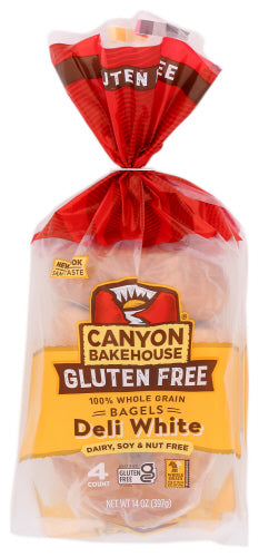 Canyon Bakehouse 
Bagel White Deli, 14 OZ.