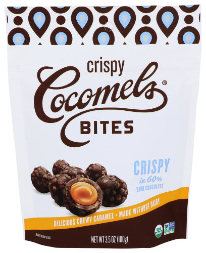 Cocomels 
Bite Crspy Choc Covrd, 3.5 OZ.