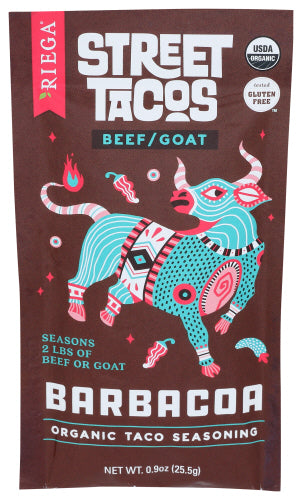 Riega Seasoning St Taco Brbocoa, 0.9 OZ.