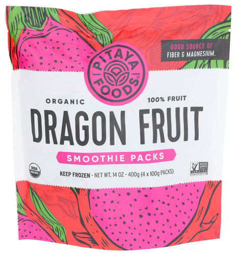 Pitaya Foods Smoothie Sprfrt Pk Org, 14 OZ.