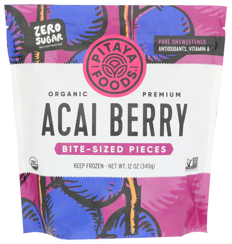 Pitaya Foods Acai Berry Bite Sized Og, 12 OZ.