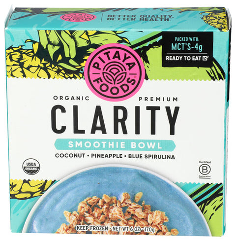 Pitaya Foods Bowl Smthie Clrty Orgnc, 6 OZ.
