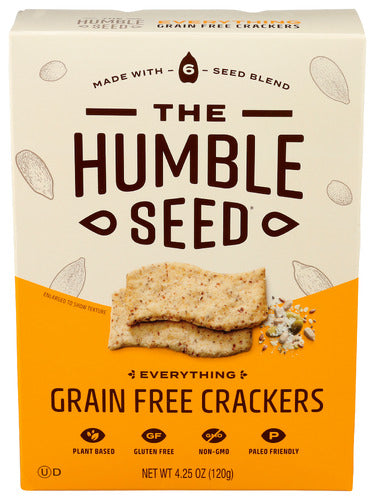THE HUMBLE SEED CRACKERS GRN FREE EVRTNG - 4.25 OZ