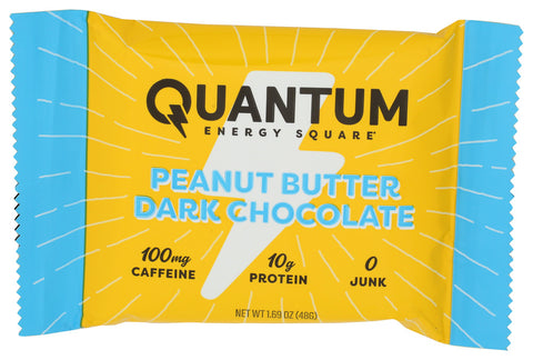 Quantum Energy Squares Bar Peanut Butter Drk Chc, 1.69 OZ.