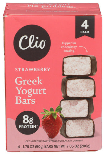 CLIO YOGURT GRK STRAWBRRY 4PK - 7.05 OZ