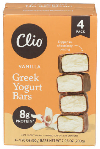 CLIO YOGURT GRK VANILLA 4PK - 7.05 OZ