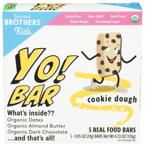 Bearded Brothers 
Bar Cookie Dough, 4.23 OZ.