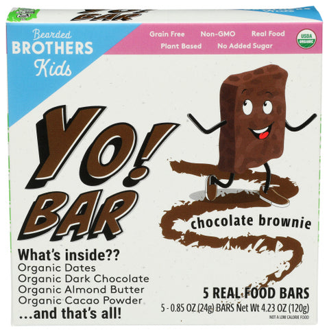 Bearded Brothers 
Brownie Chocolate Bar, 4.23 OZ.