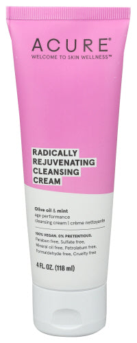Acure 
Cleansng Crm Rejuvenating, 4 FO.