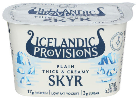 ICELANDIC PROVISIONS YOGURT PLAIN SKYR - 5.3 FO