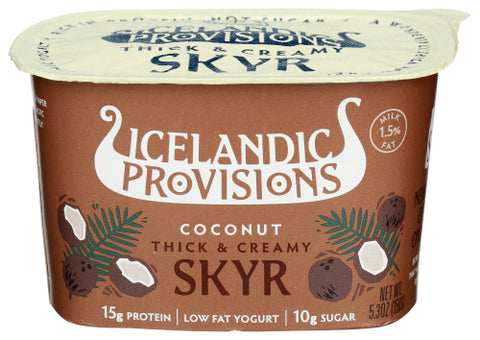 ICELANDIC PROVISIONS YOGURT COCONUT SKYR - 5.3 FO