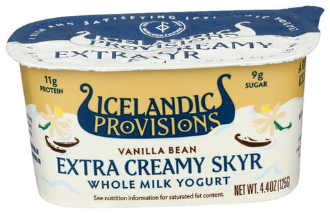 ICELANDIC PROVISIONS YOGURT VANLLA KRIMI SKYR - 4.4 FO
