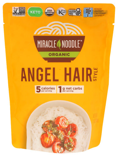MIRACLE NOODLE NOODLES RTE ANGL HAIR ORG - 7 OZ