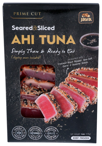 JAVA TUNA AHI SEARED SESAME - 4 OZ