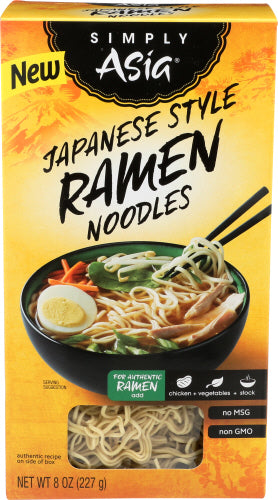 SIMPLY ASIA NOODLES RAMEN DRY - 8 OZ