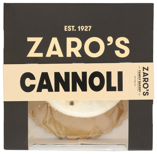 ZAROS FAMILY BAKERY CAKE CANNOLI 4 INCH - 11.5 OZ