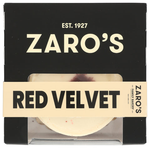 ZAROS FAMILY BAKERY CAKE RED VELVET 4 INCH - 17 OZ