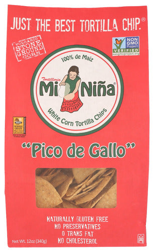 MI NINA CHIPS TORTILLA PICO DE GAL - 12 OZ