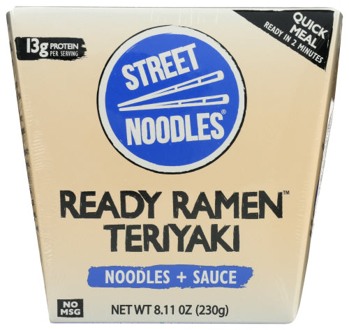 STREET NOODLES NOODLE TERIYAKI RMN - 8.11 OZ