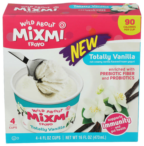 WILD ABOUT MIXMI FROYO YOGURT FRZN TTLY VNLLA - 16 FO