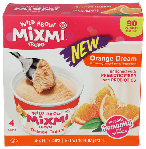 WILD ABOUT MIXMI FROYO YOGURT FRZN ORANGE DREAM - 16 FO