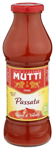 Mutti Tomato Passata Bottiglia, 14 OZ.