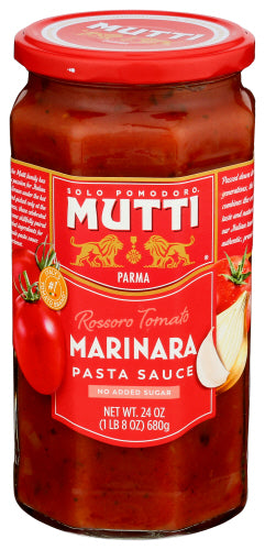 Mutti Sauce Marinara, 24 OZ.